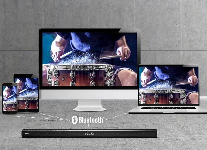 Hisense HS218 Soundbar - Wireless Music Streaming