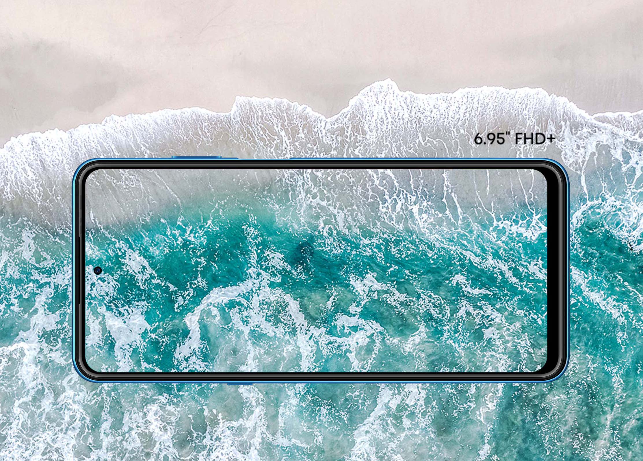 Hisense E60 - Full screen mobile