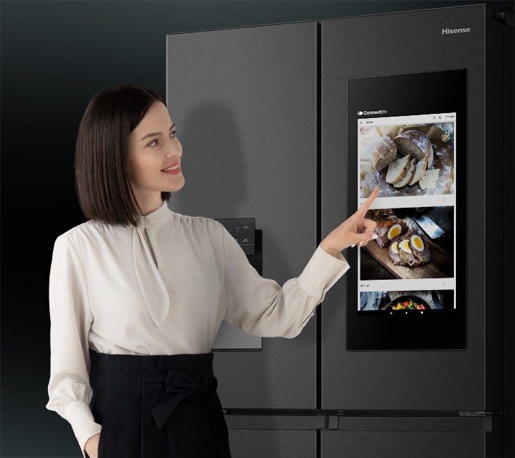 Hisense BCD-522W Fridge - Banner.9 mobile