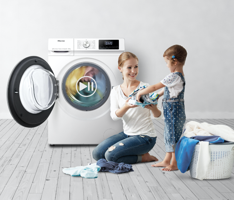 Hisense Washing Machine WFQY1014EVJM - Pause & Add