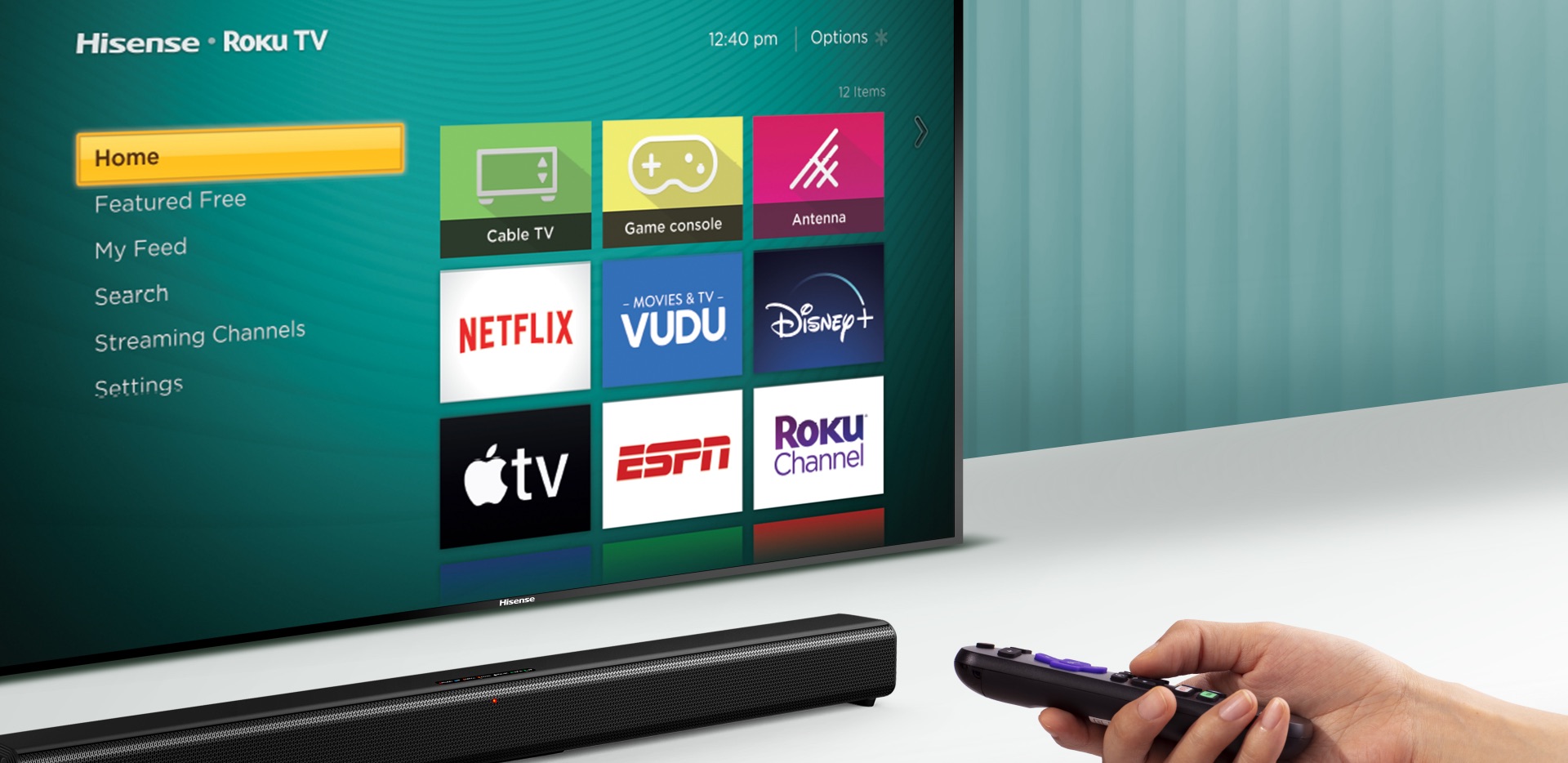 Hisense HS205 - Roku TV Ready