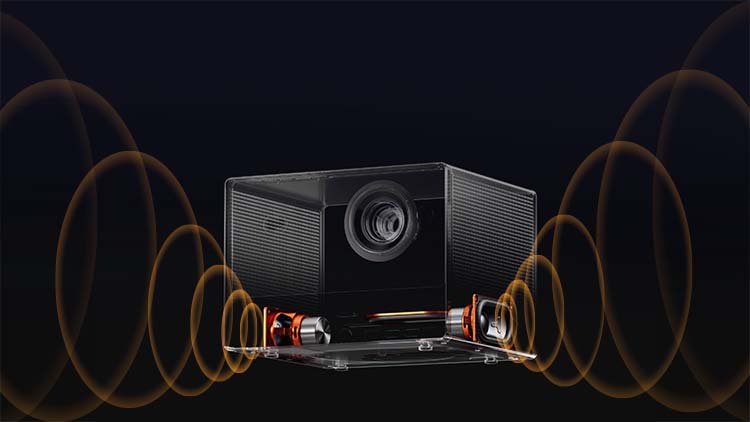 C1 TriChroma Smart Mini Projector - Banner 15 mobile