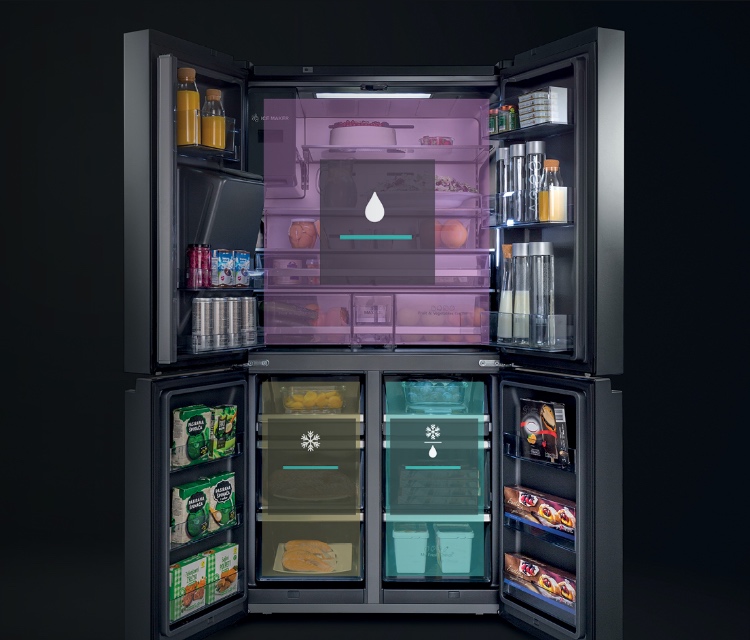 Hisense RC-68WC Refrigerator - Triple Zone