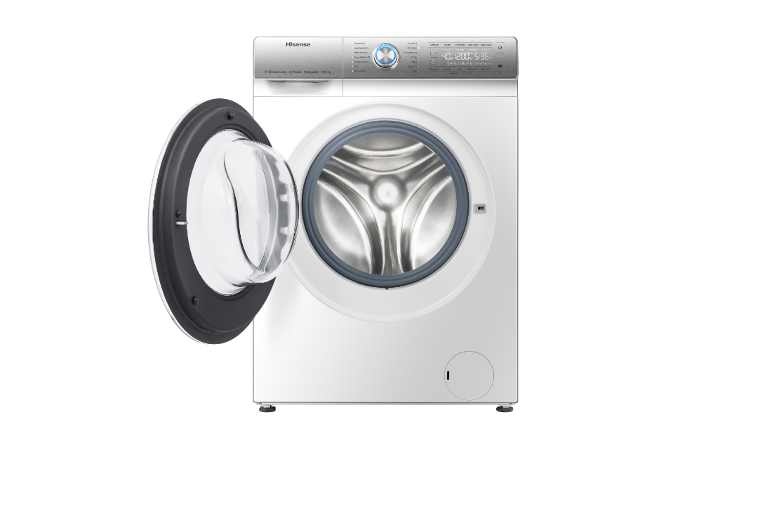 Hisense WDQR1014EVAJM Washer and Dryer - Open View