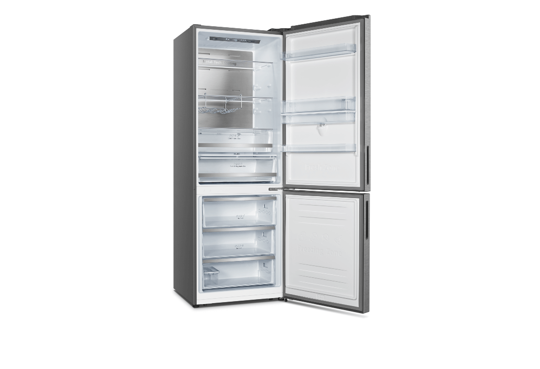 Hisense BCD-469W Refrigerator - Half open view