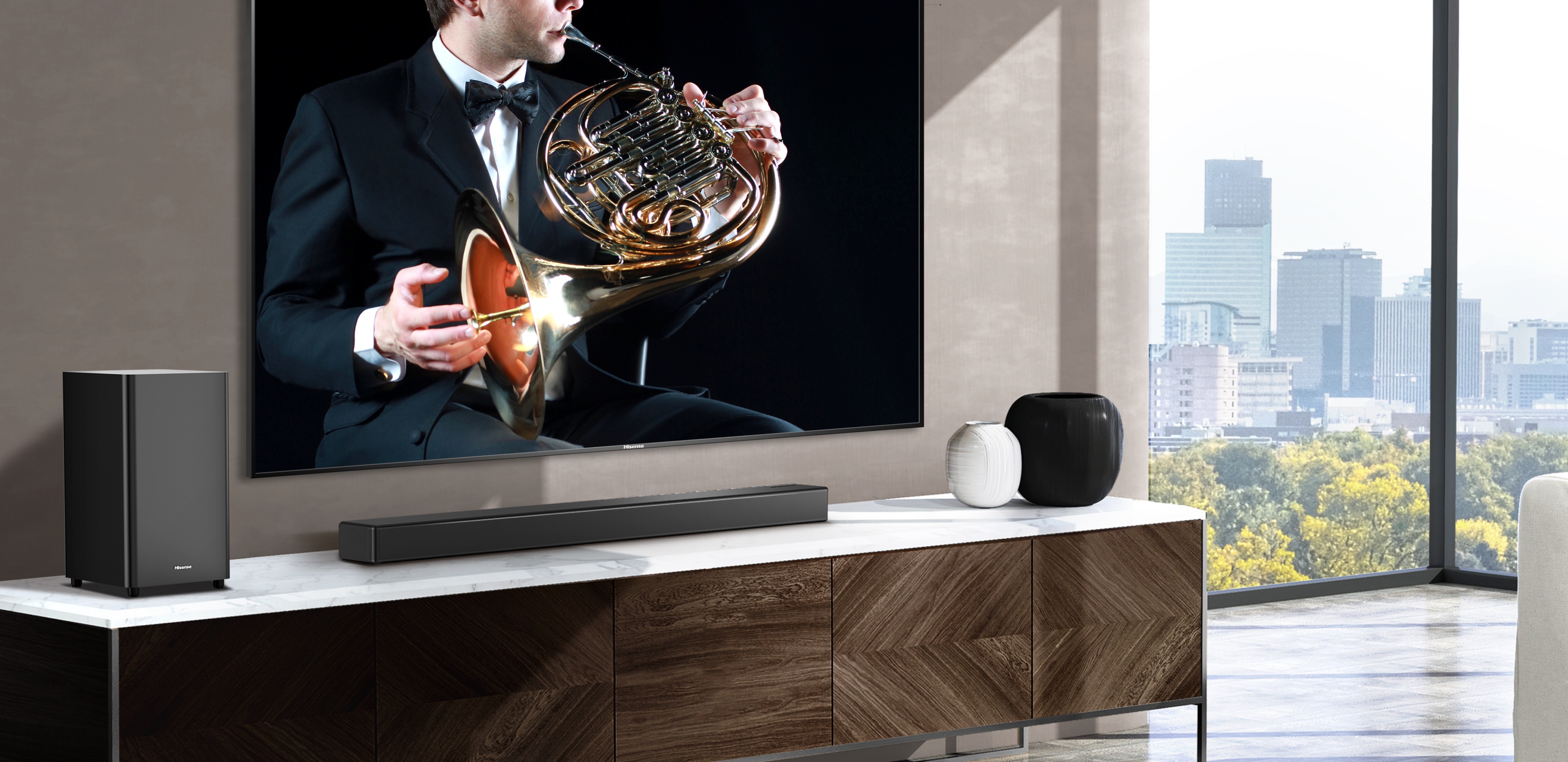 Hisense HS312 Soundbar - Being Together Makes Each Better