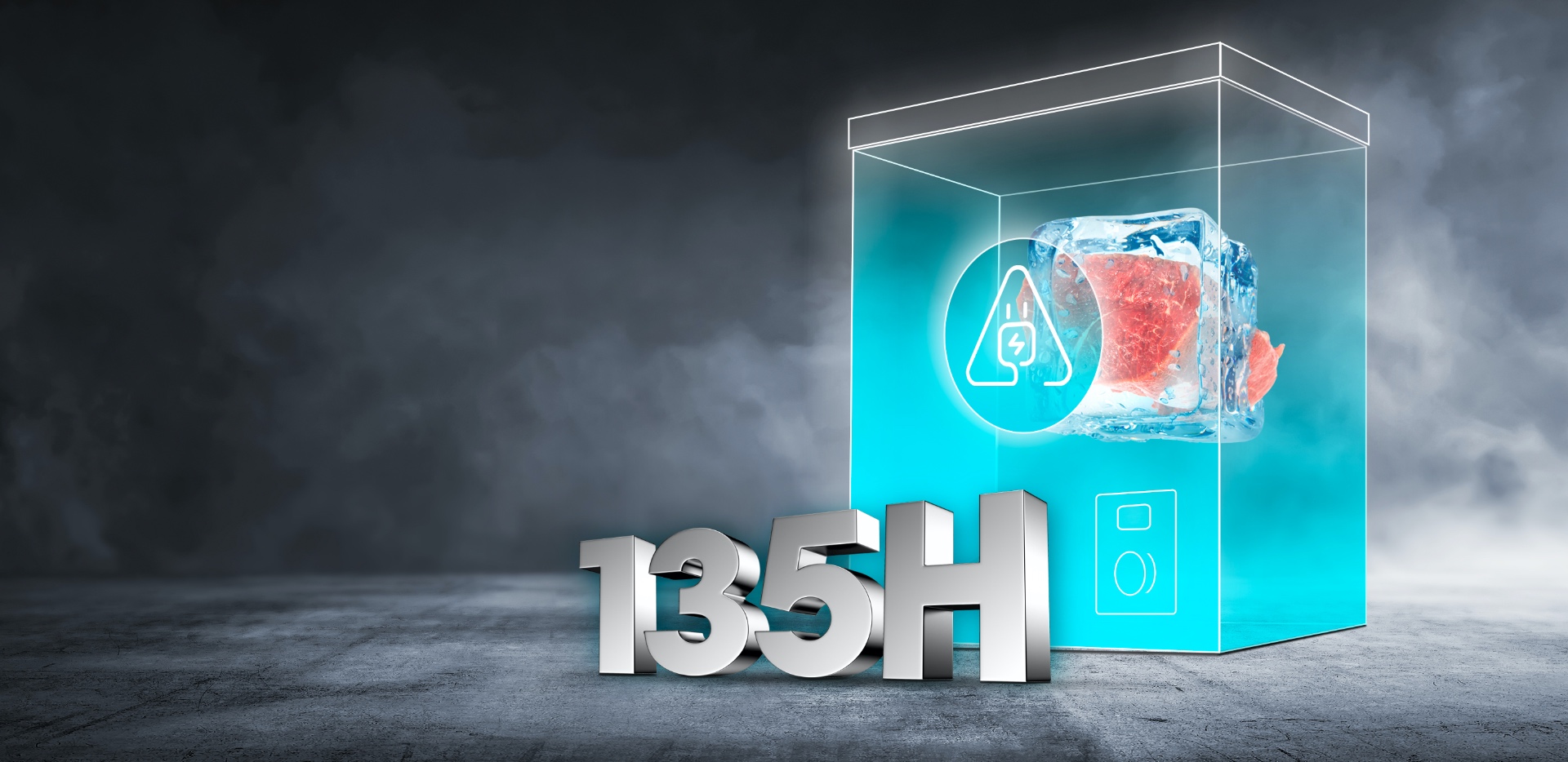 Hisense 95L Chest Freezer BD-96 - Keep for 135H