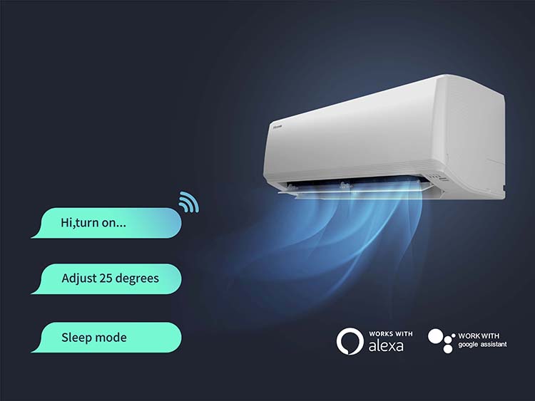 Hisense Easy Pure Split Air Conditioner - Voice Control - mobile