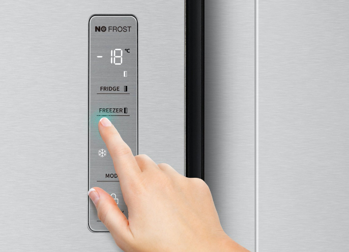 Hisense Refrigerator RC-67WS - Electronic Touch Control
