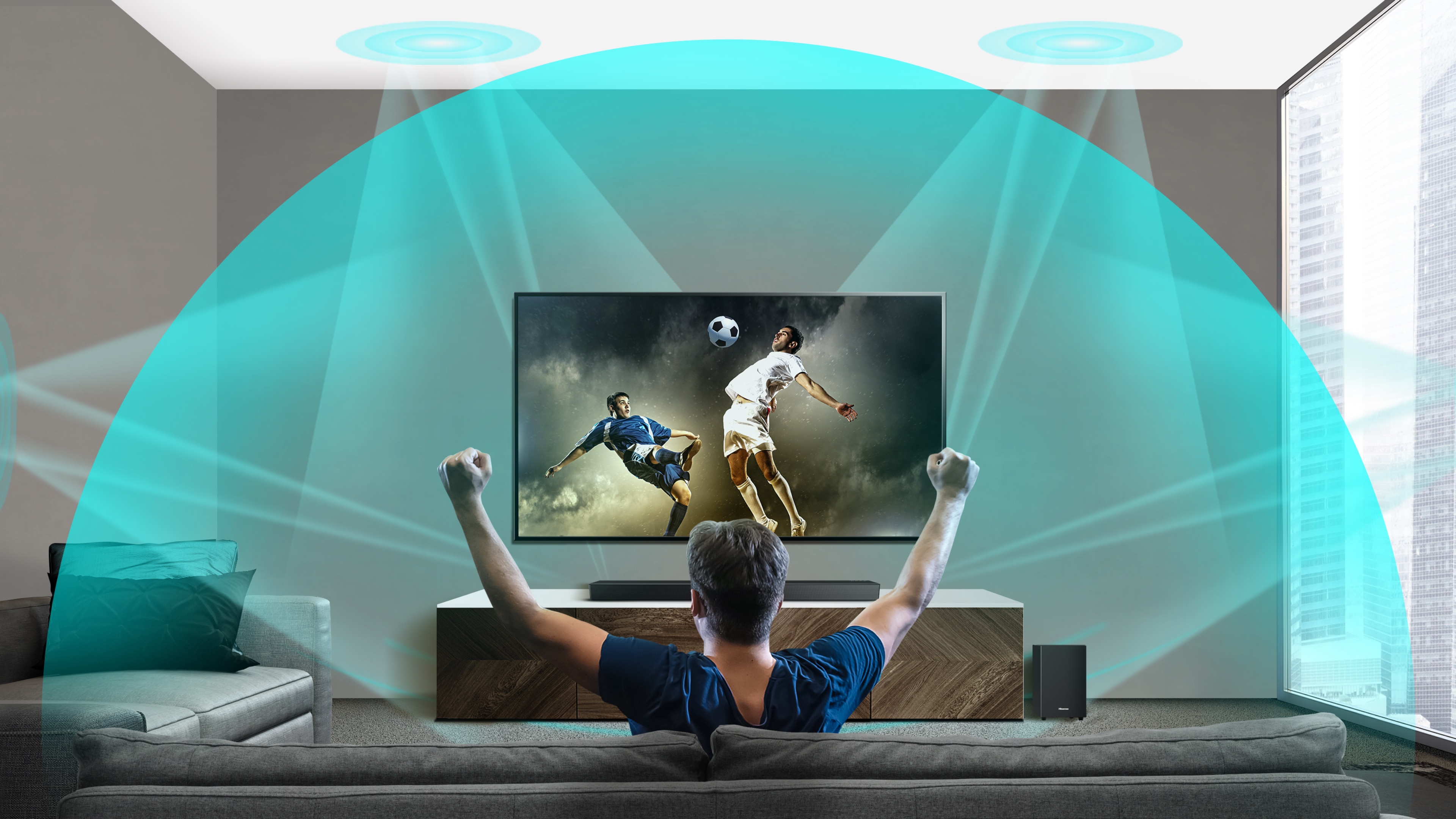 Hisense HS312 Soundbar - Feel Every Dimension