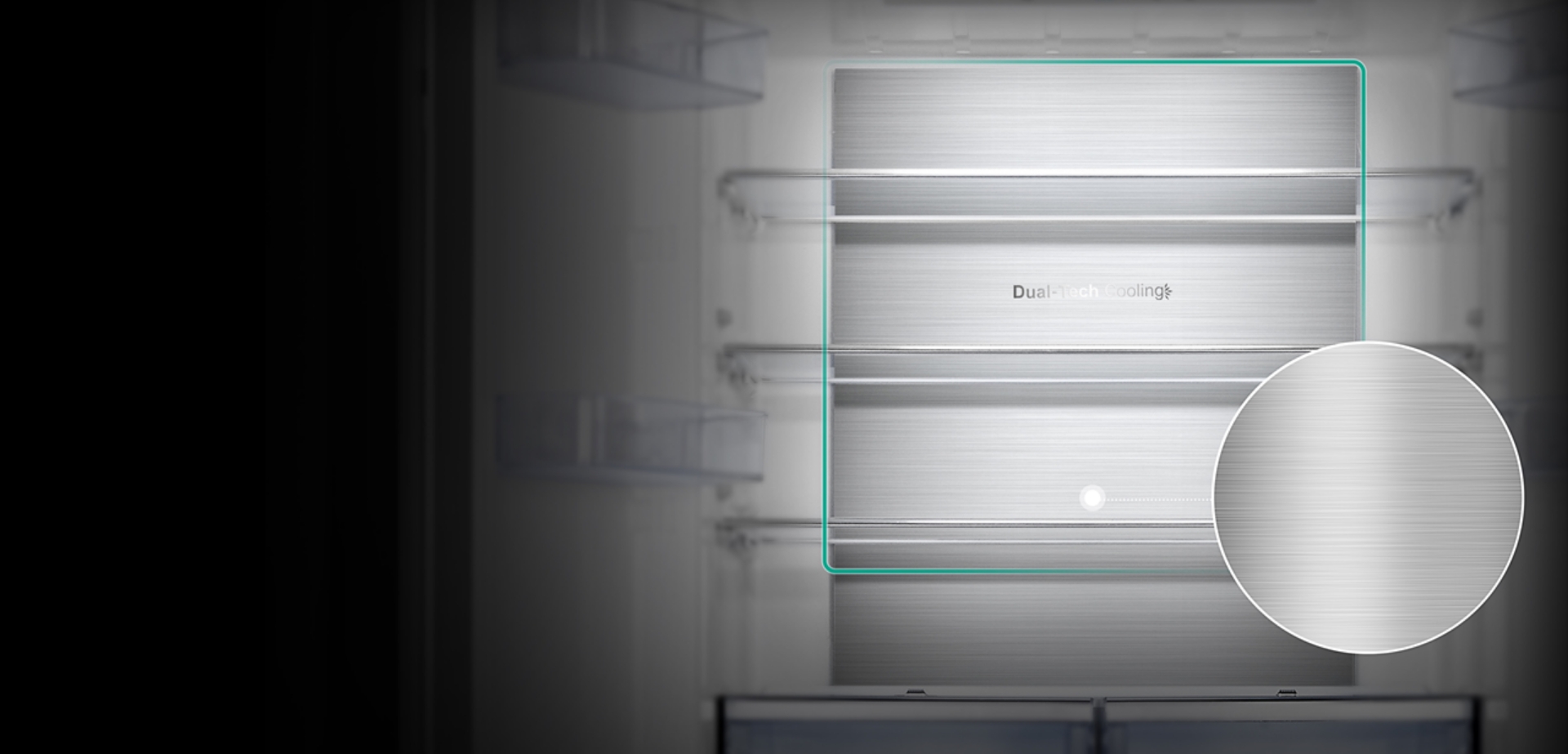 Hisense BCD440 Metal Cooling and Multi Air Flow feature image