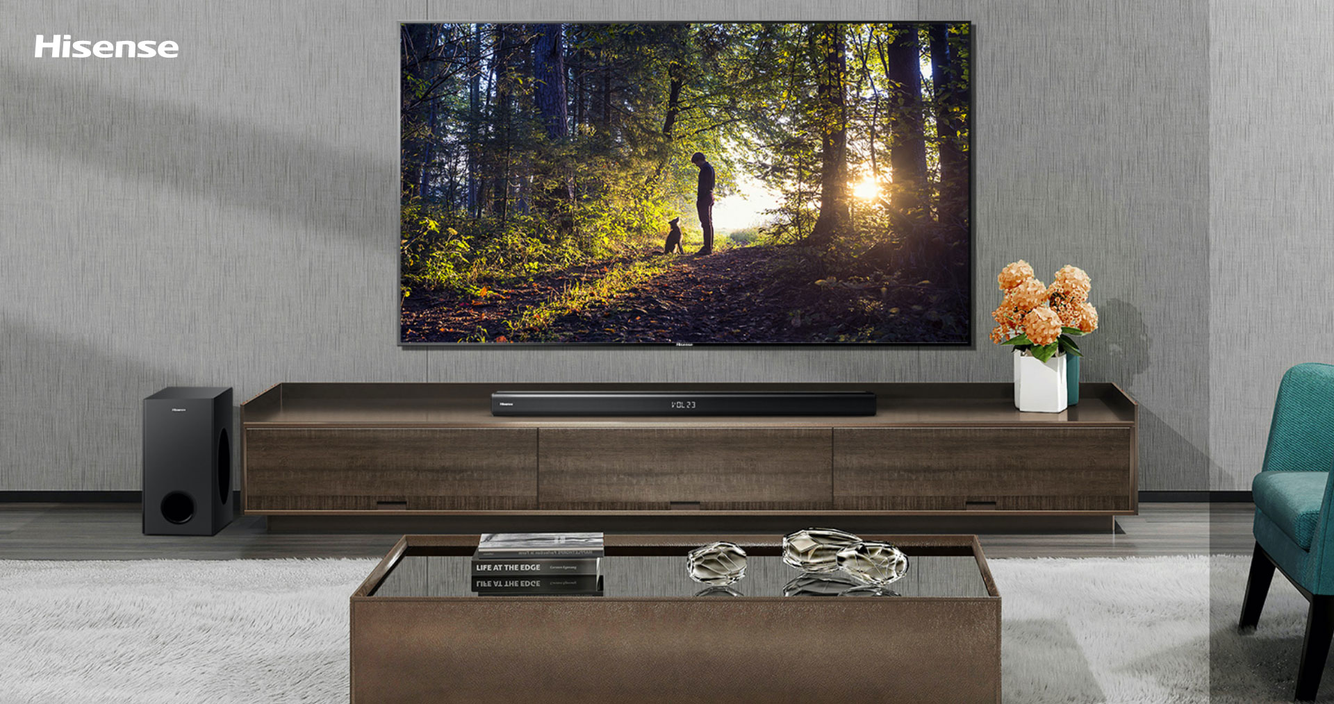 Hisense HS218 Soundbar - Being Together, Makes Each Better