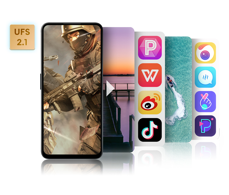 HISENSE INFINITY H50S 5G - UFS2.1 Faster, Smoother, Faster